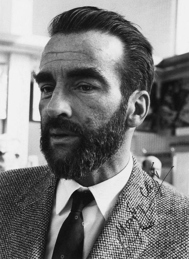 Montgomery Clift Messy Beard Wallpaper