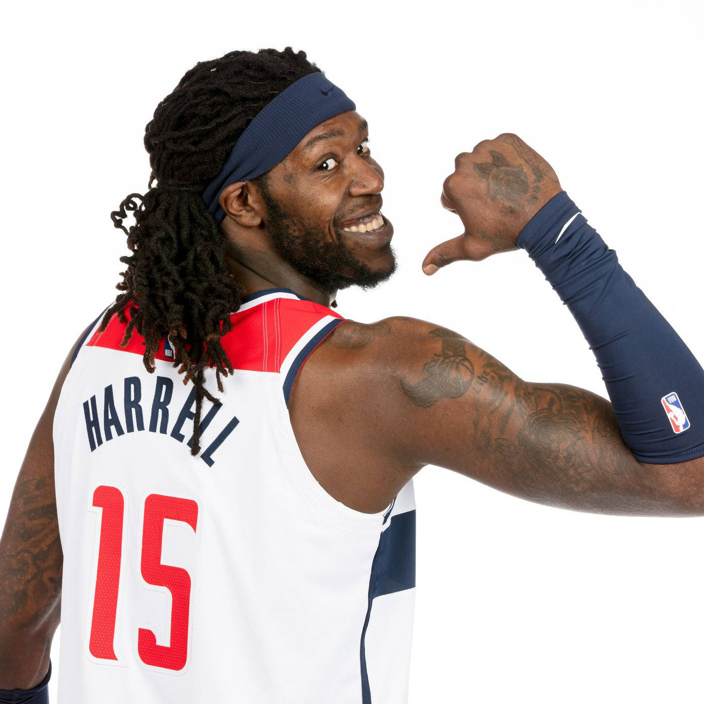 Montrezl Harrell In White Wallpaper