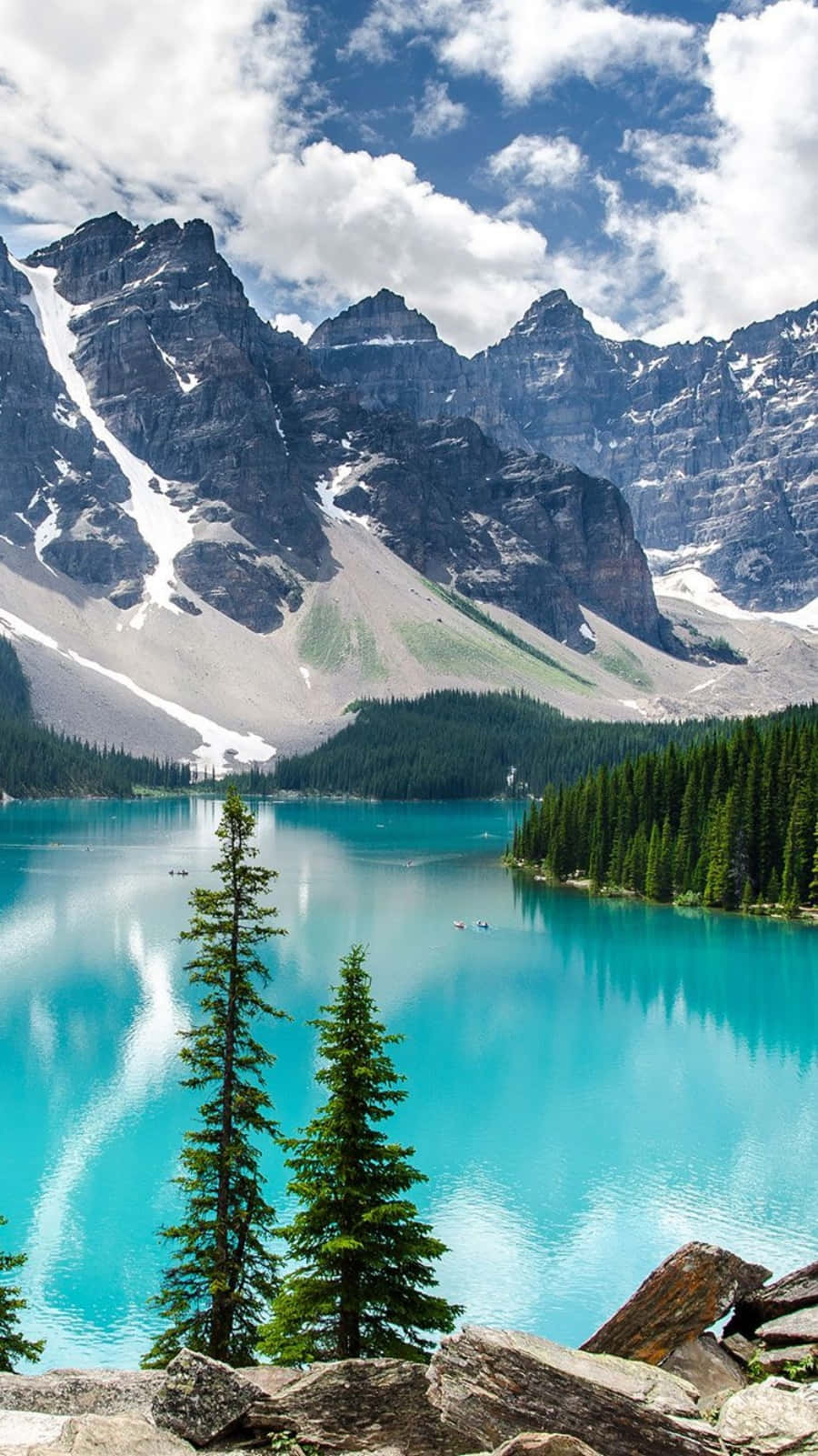 Moraine Lake Canada For Android Nature Wallpaper