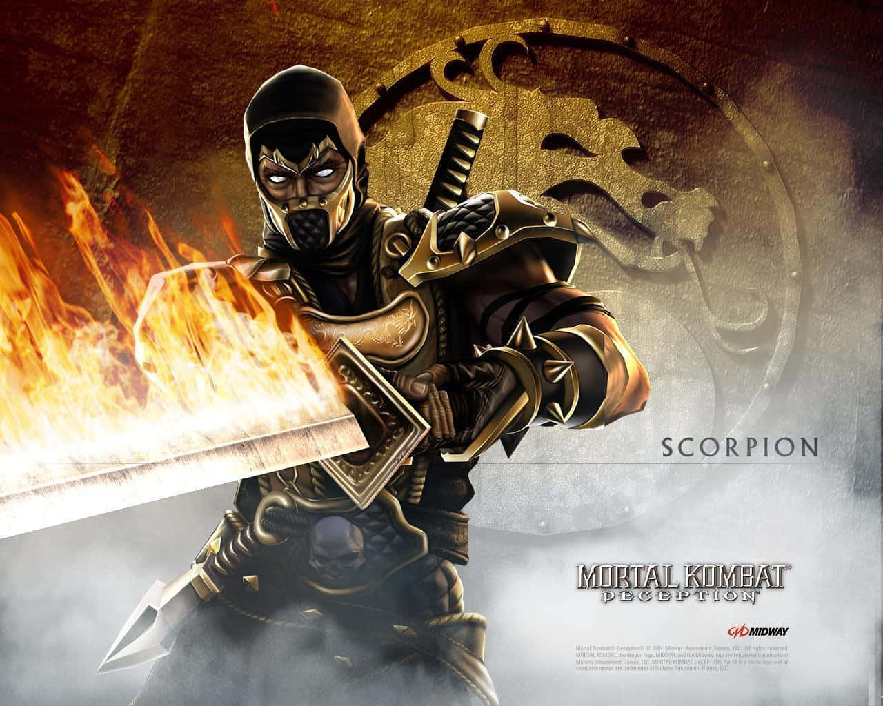 Mortal Kombat Scorpion Fan Art Wallpaper