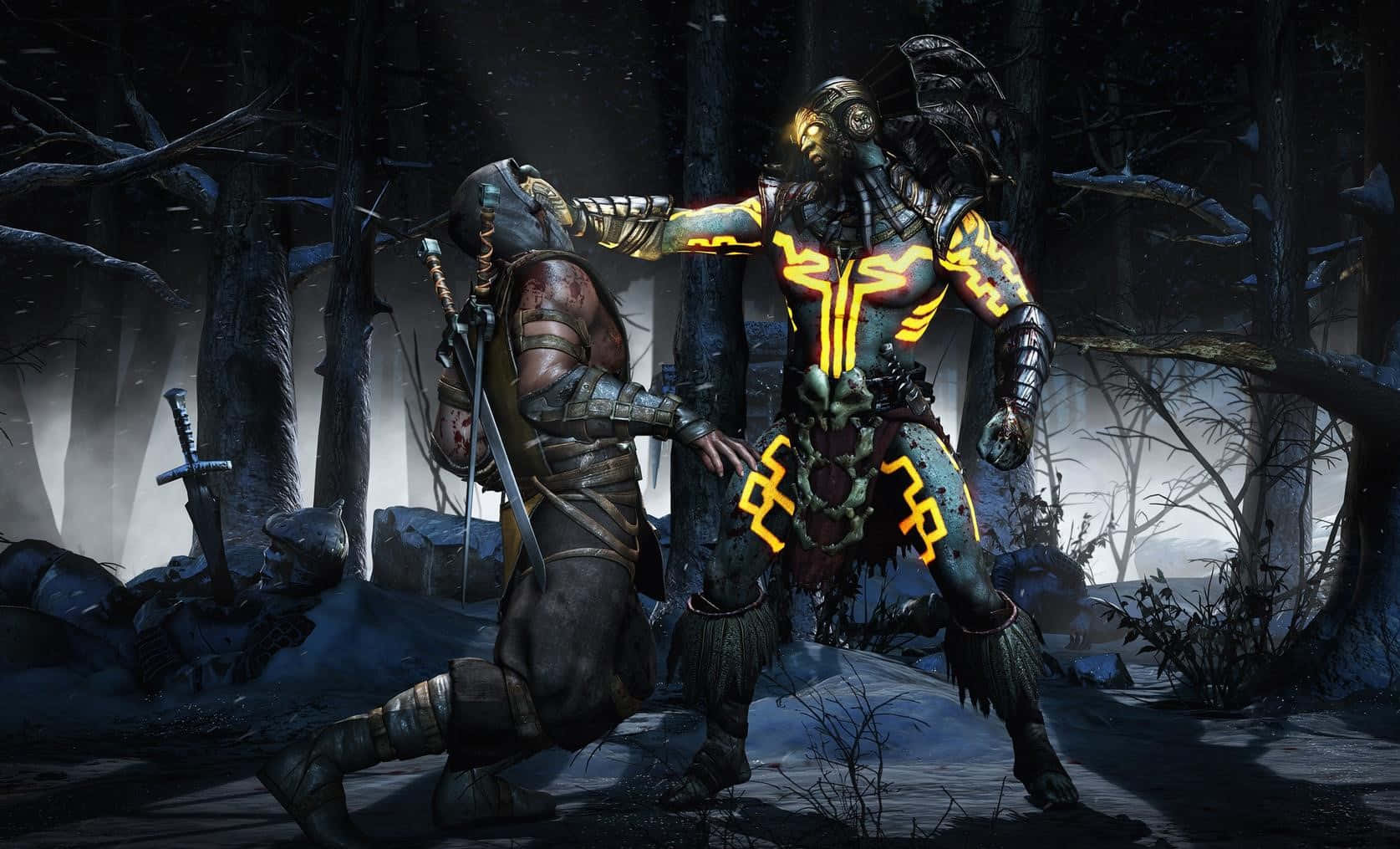 Mortal Kombat Scorpion Fatality Wallpaper