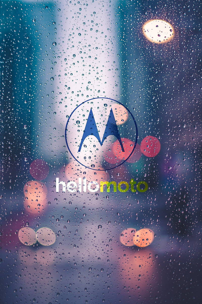 Motorola On A Rainy Day Wallpaper