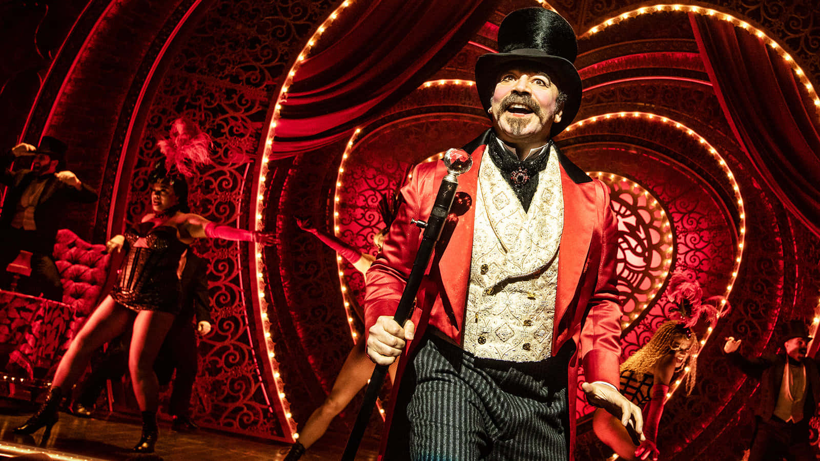 Moulin Rouge Showman Performance Wallpaper