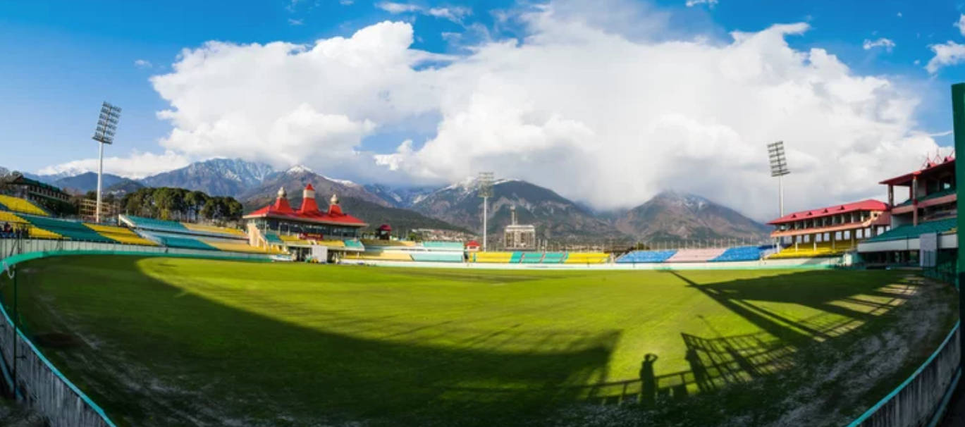 Mountains Cricket Ground Wallpaper