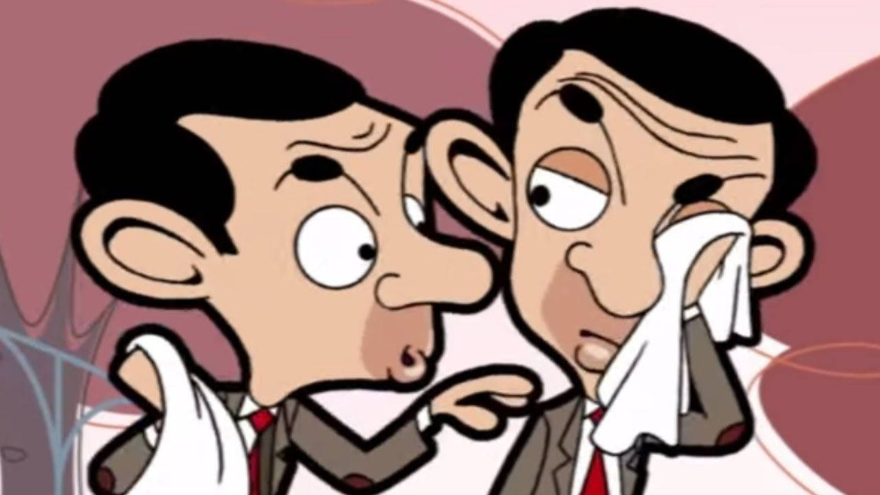 Mr. Bean Catoon Double Wallpaper