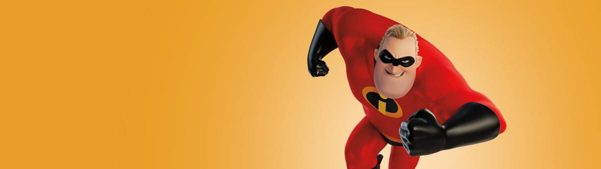 Mr. Incredible Panoramic Wallpaper