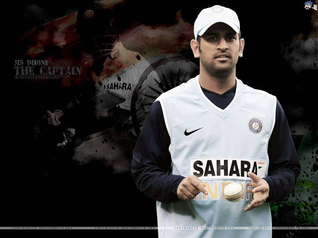 Ms Dhoni White Sahara Uniform Wallpaper