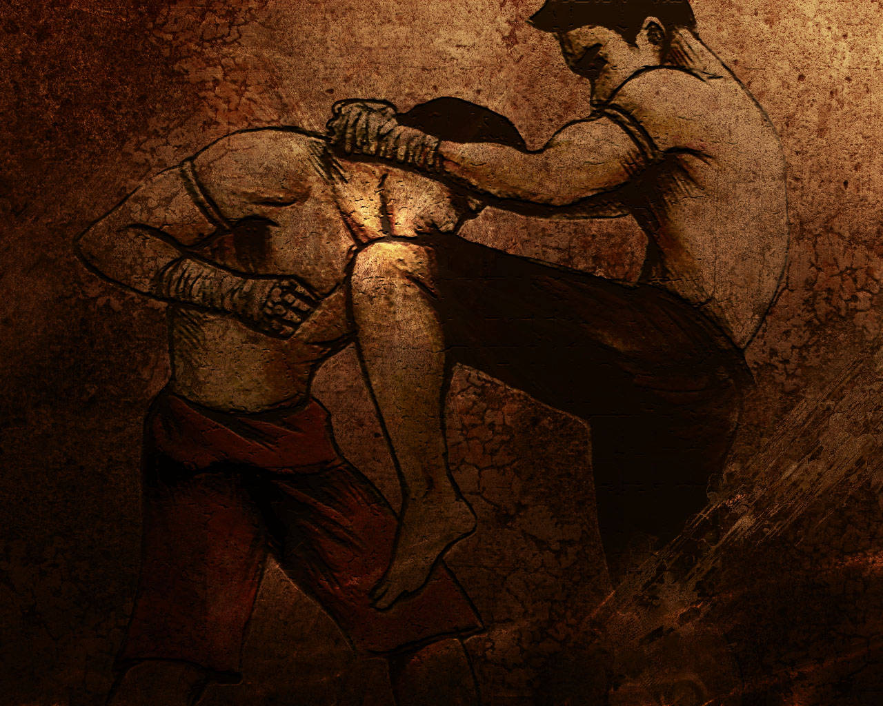 Muay Thai Impact Wallpaper