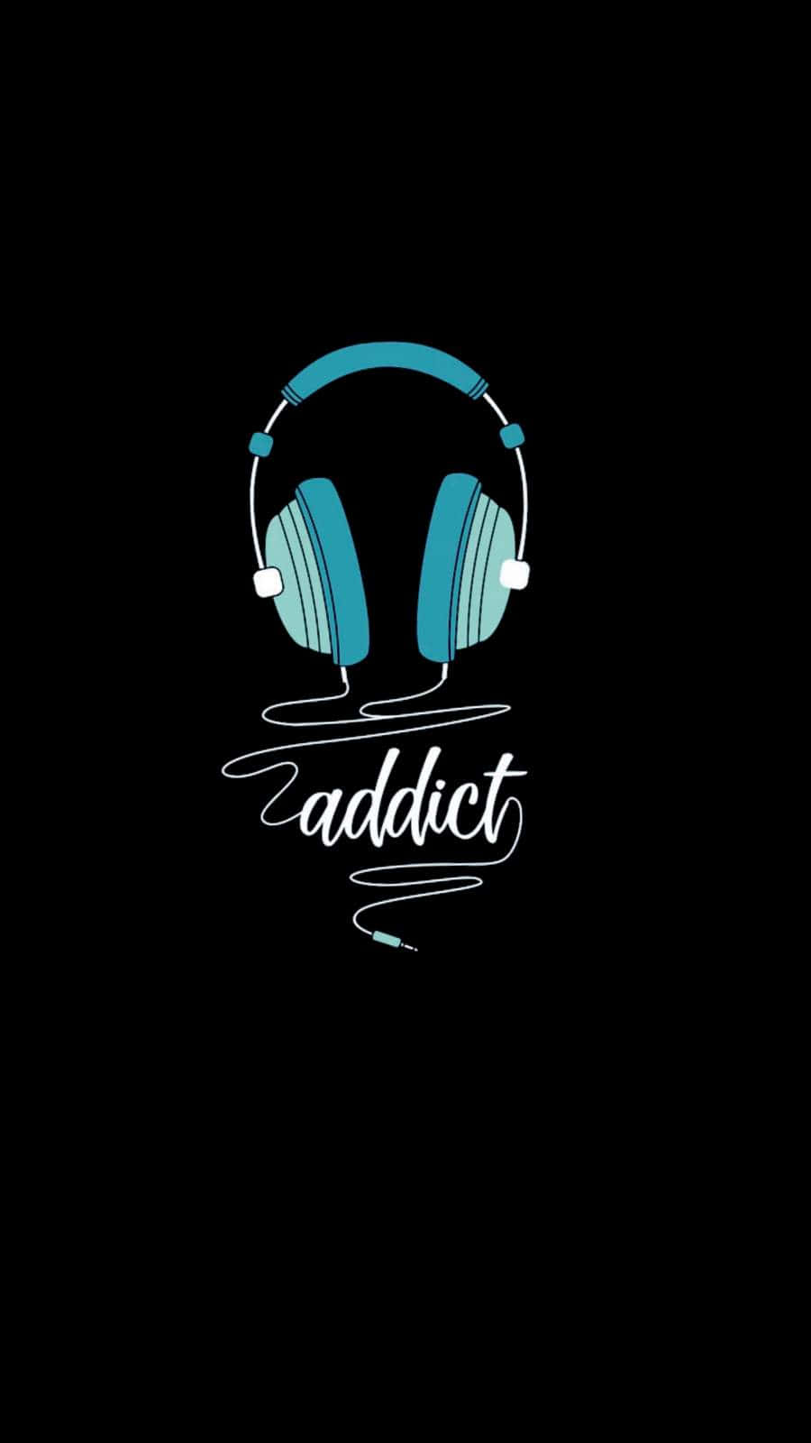 Music Addiction Poster Wallpaper