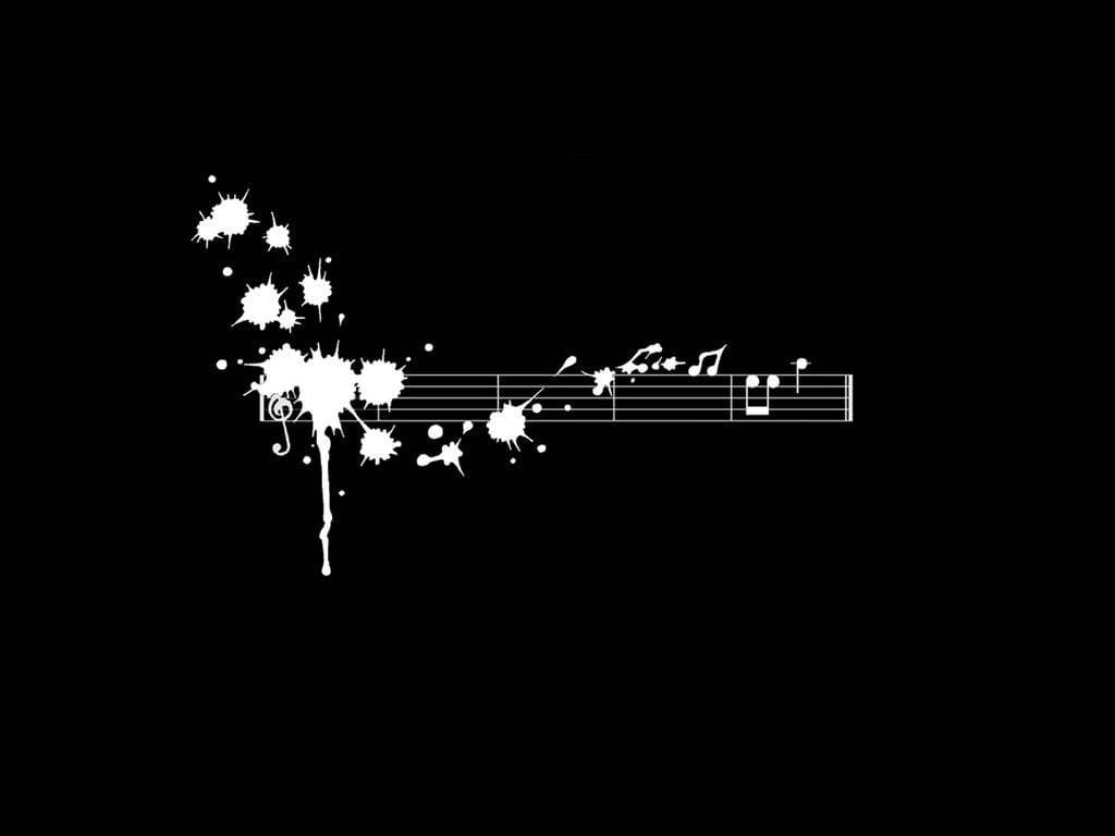 Music Symbols Aesthetic Minimalist Wallpaper