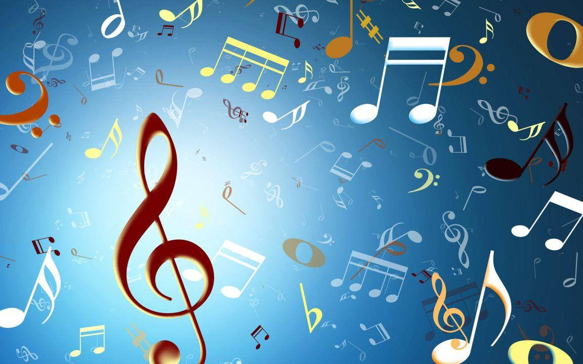 Music Symbols Design For Desktop Wallpaper