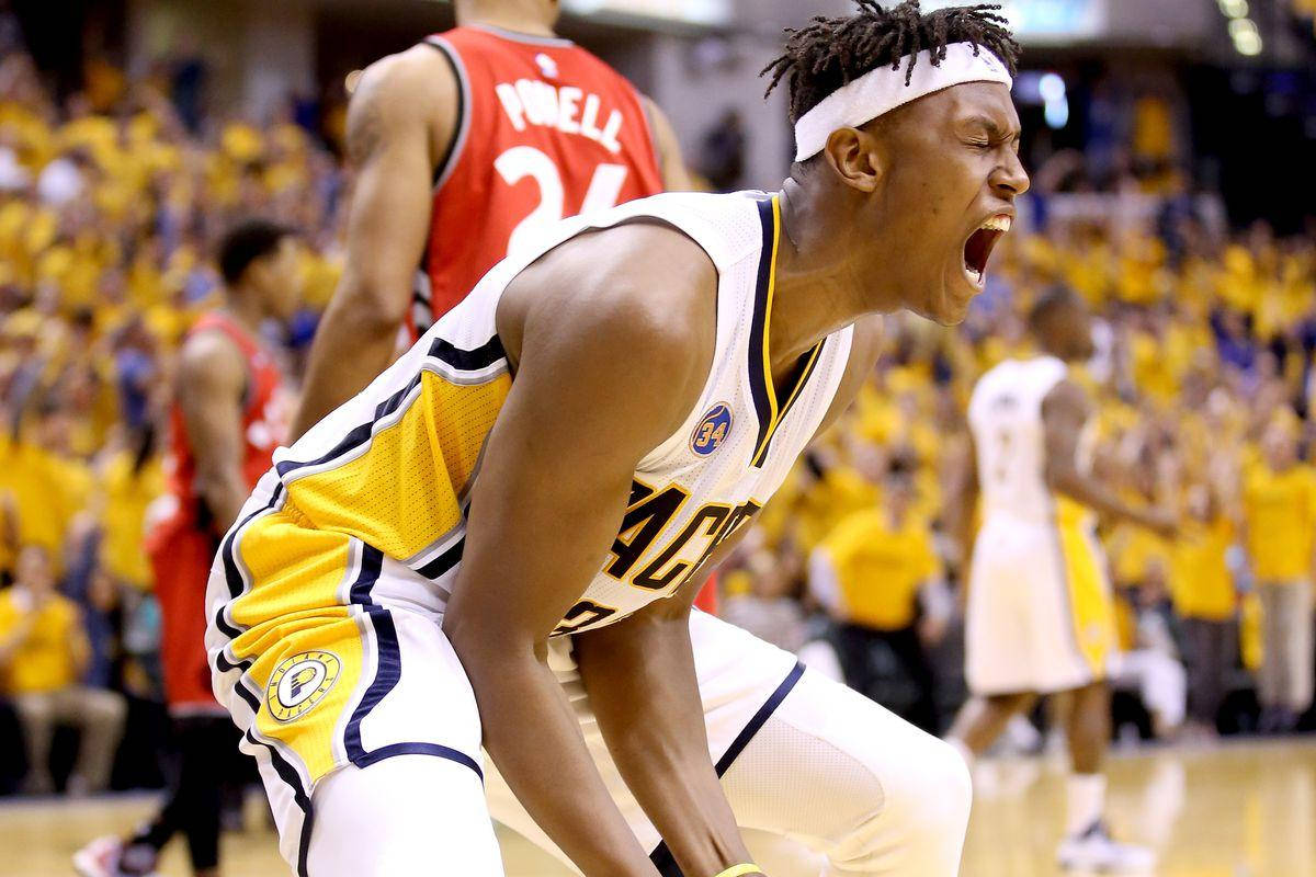 Myles Turner Goal Shooter Wallpaper