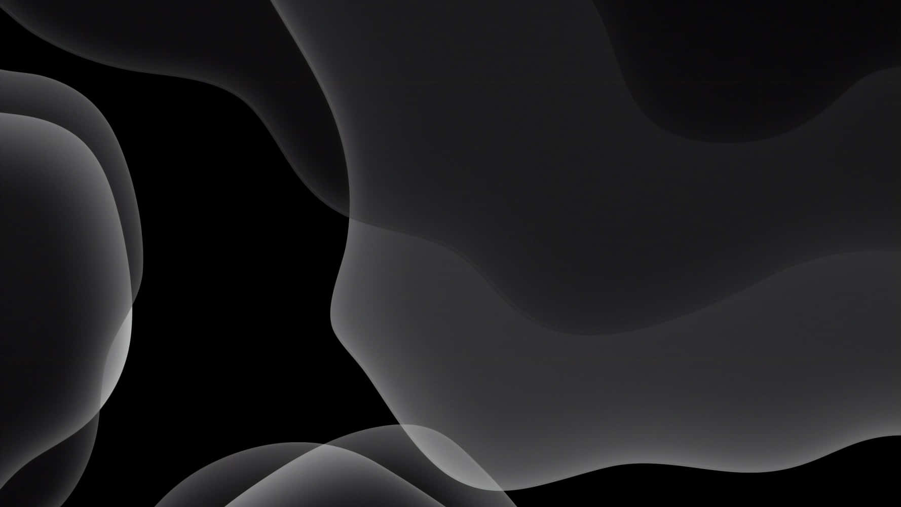 Mysterious Black And Gray Aesthetic Wallpaper