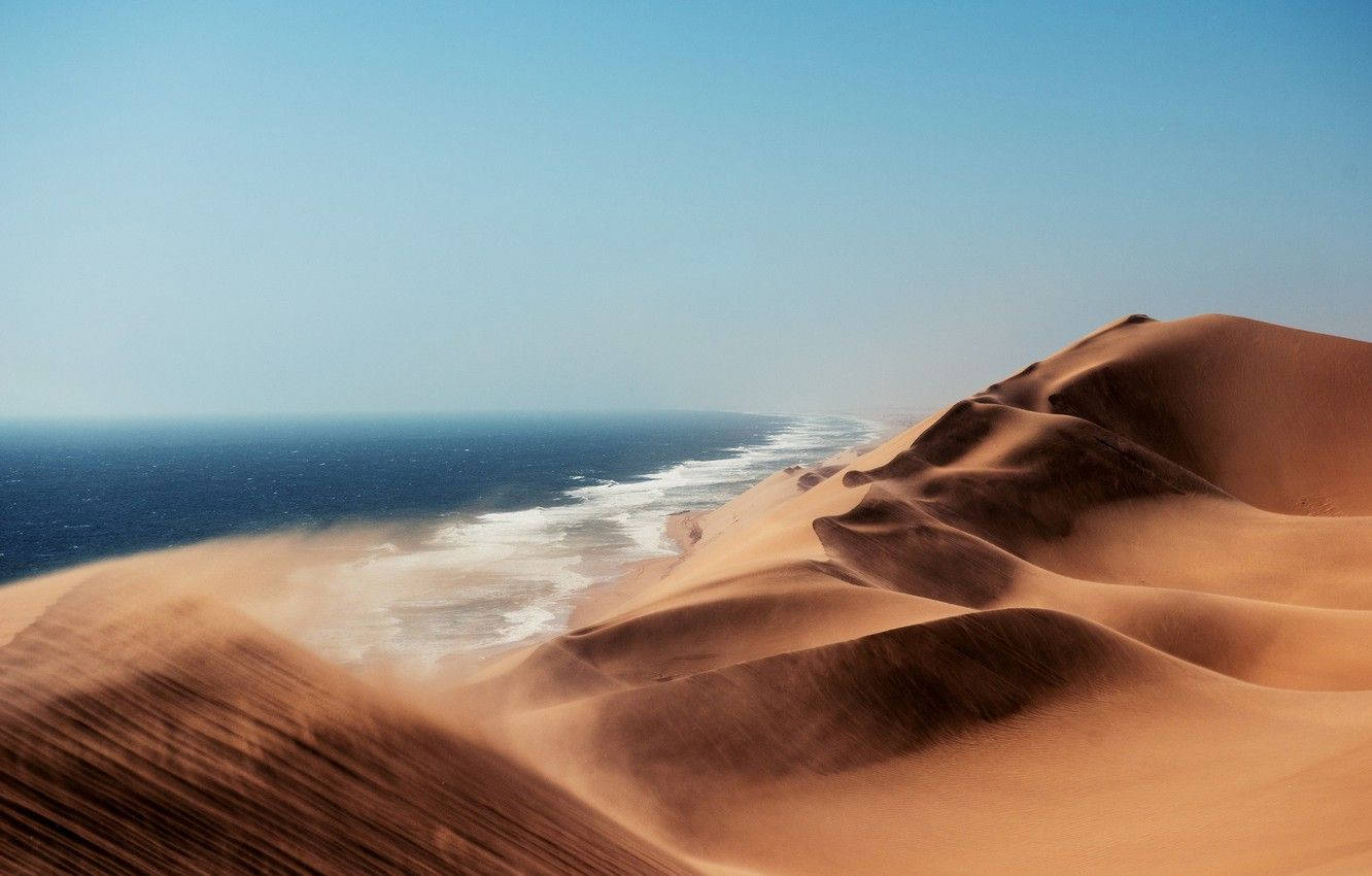 Namibia Namib Desert At Morning Wallpaper