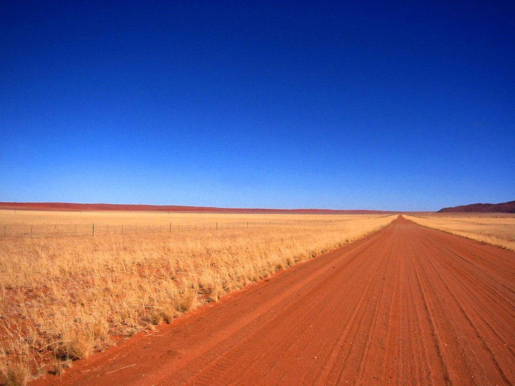 Namibia Sand Path Wallpaper