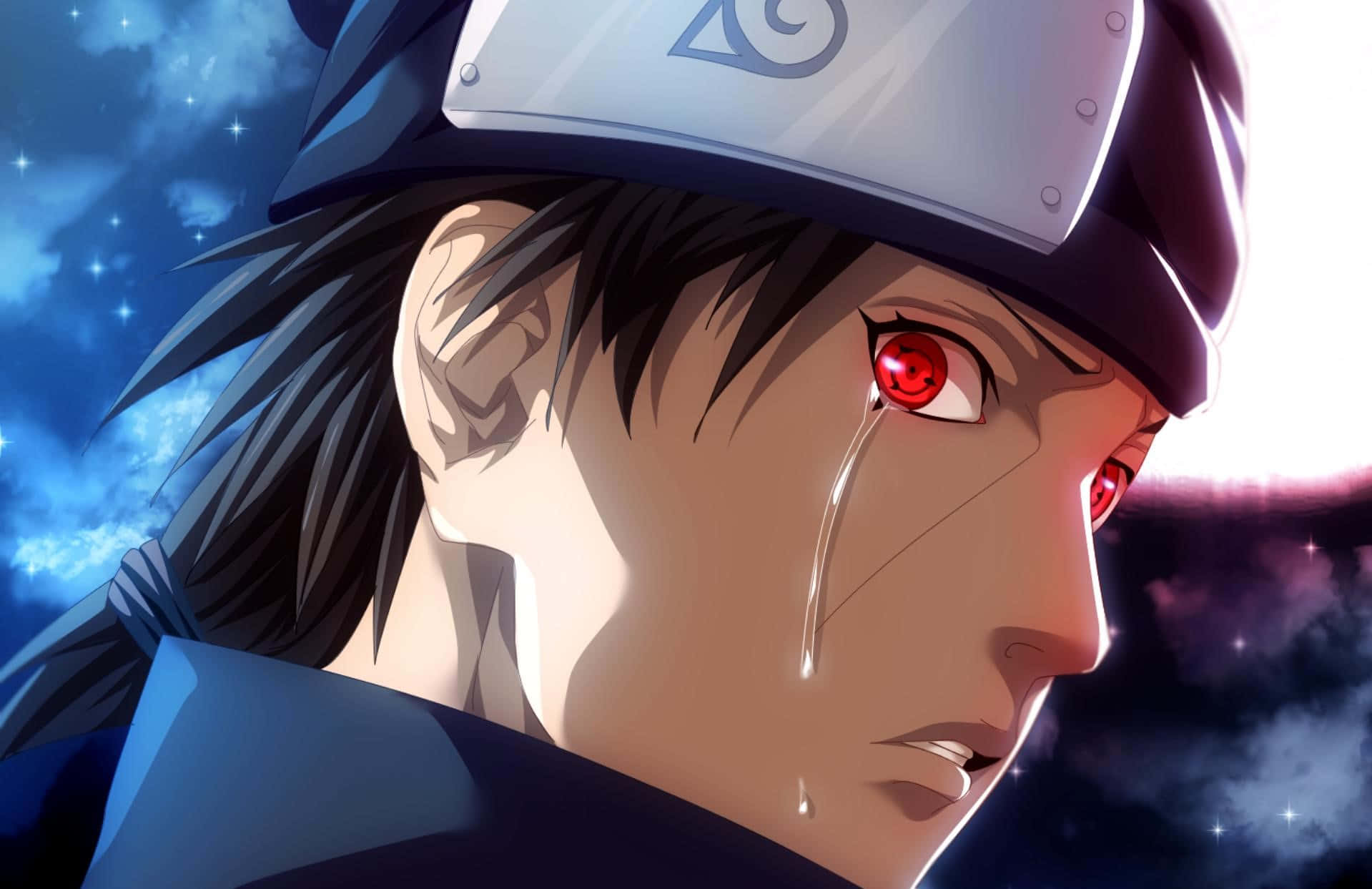 Naruto Anime Uchiha Itachi Crying Wallpaper