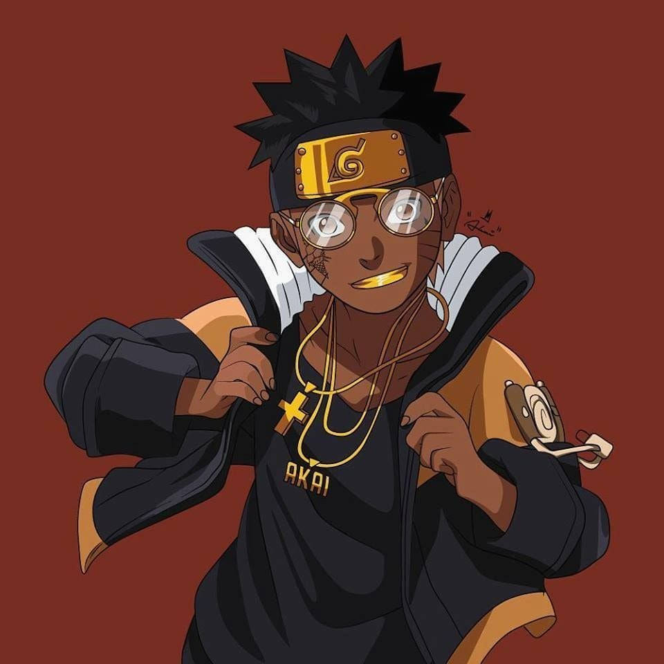 Naruto Drip In Stylish Photo Wallpaper