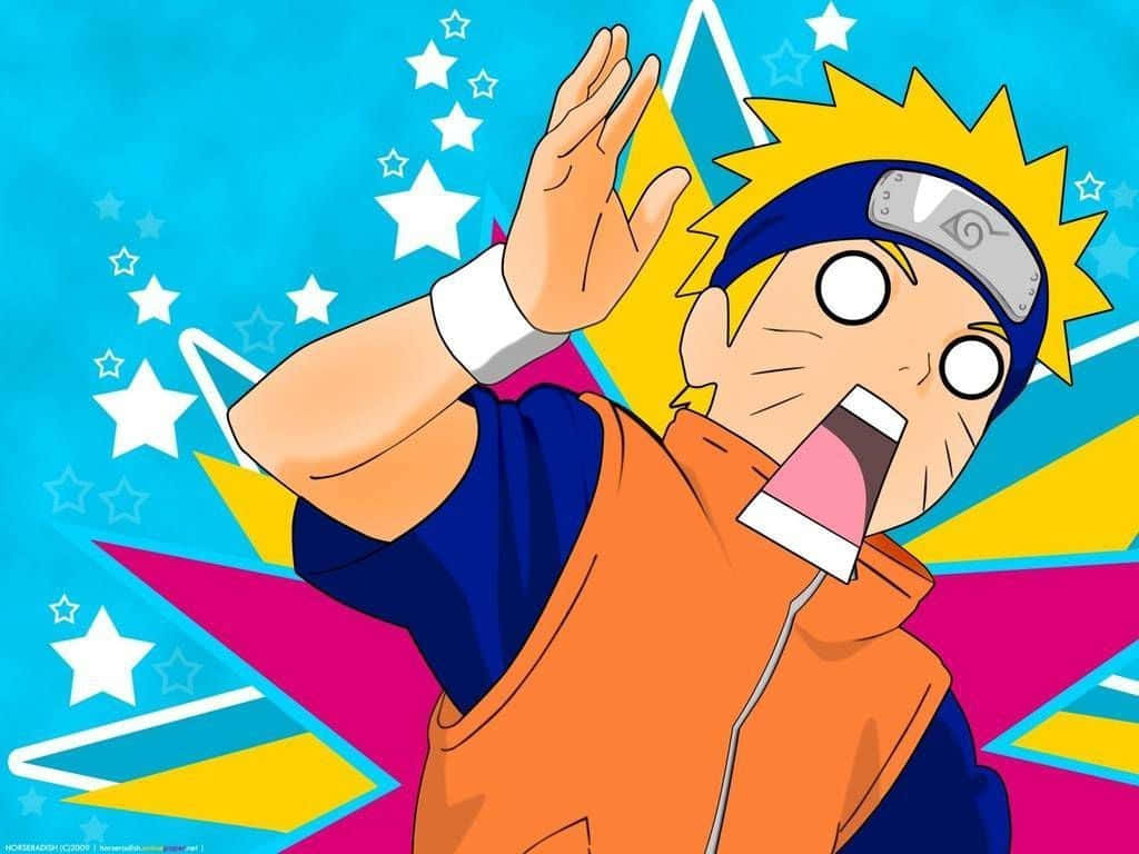 Naruto Face In A Shocked Expression Wallpaper
