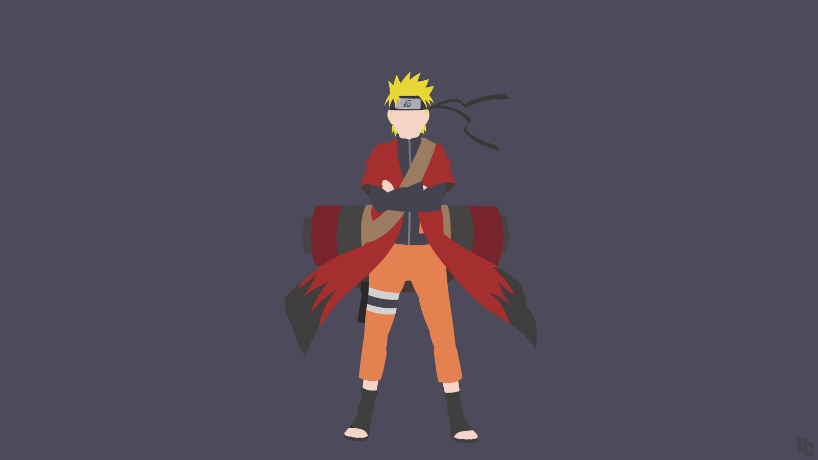 Naruto Minimalist Anime Wallpaper