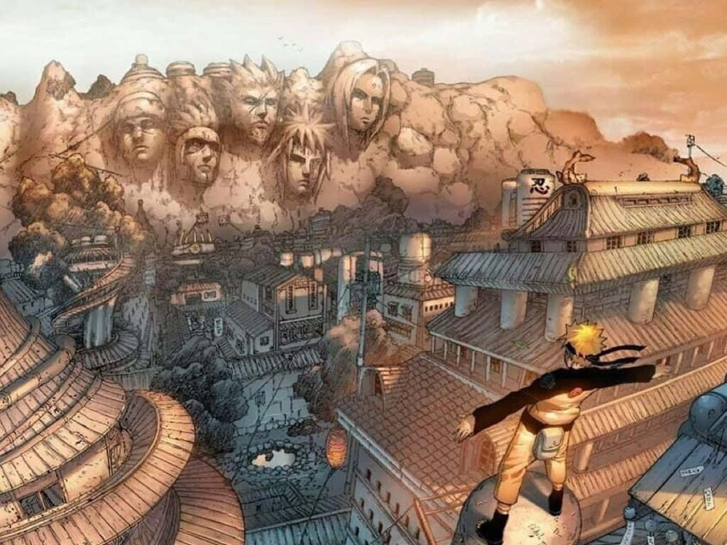 Naruto Shippuden Hidden Leaf Village Konohagakure Wallpaper