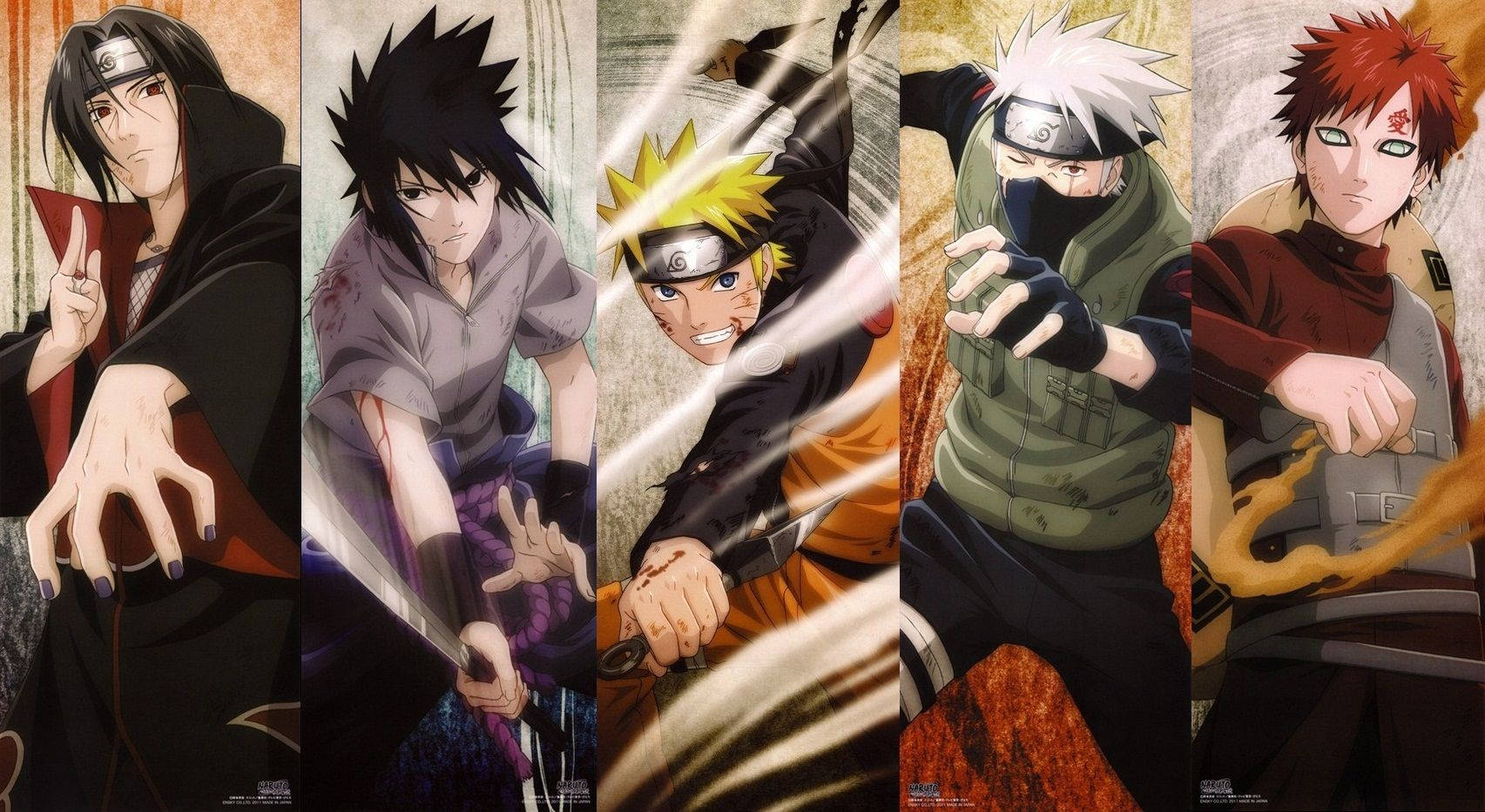 Naruto Shippuden Legendary Characters Wallpaper