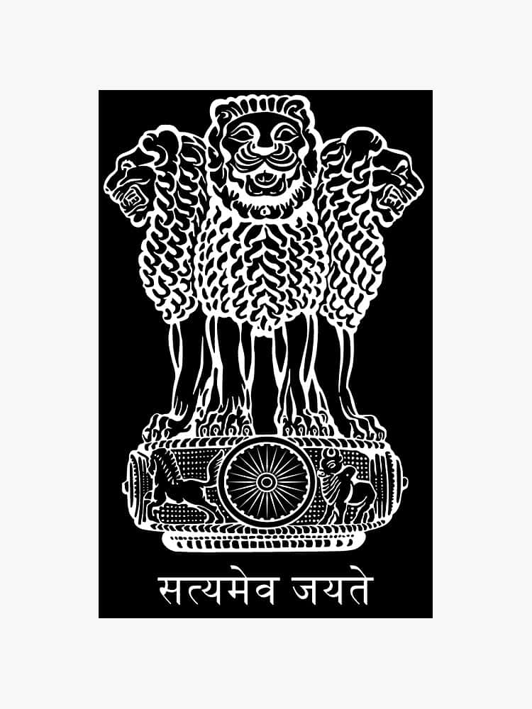 National_ Emblem_of_ India_ Satyamev_ Jayate Wallpaper