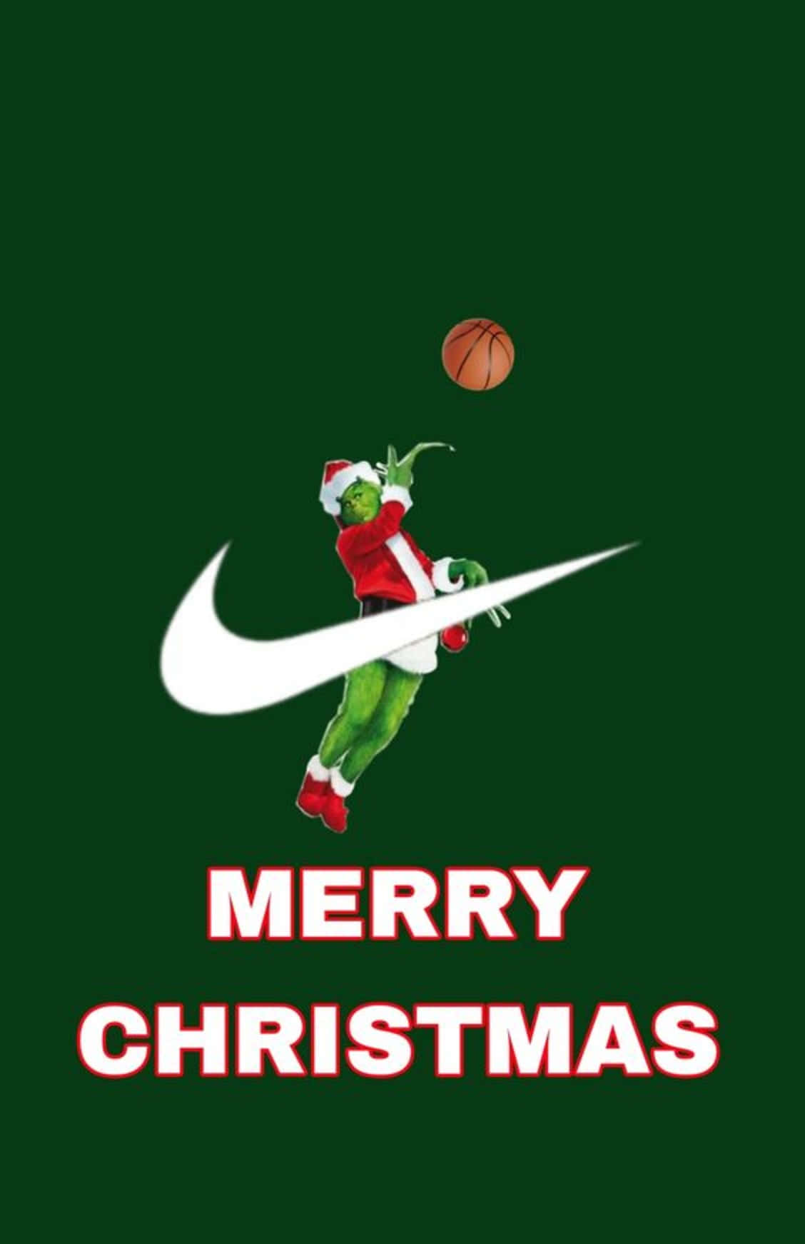 Nba Christmas Swish Wallpaper