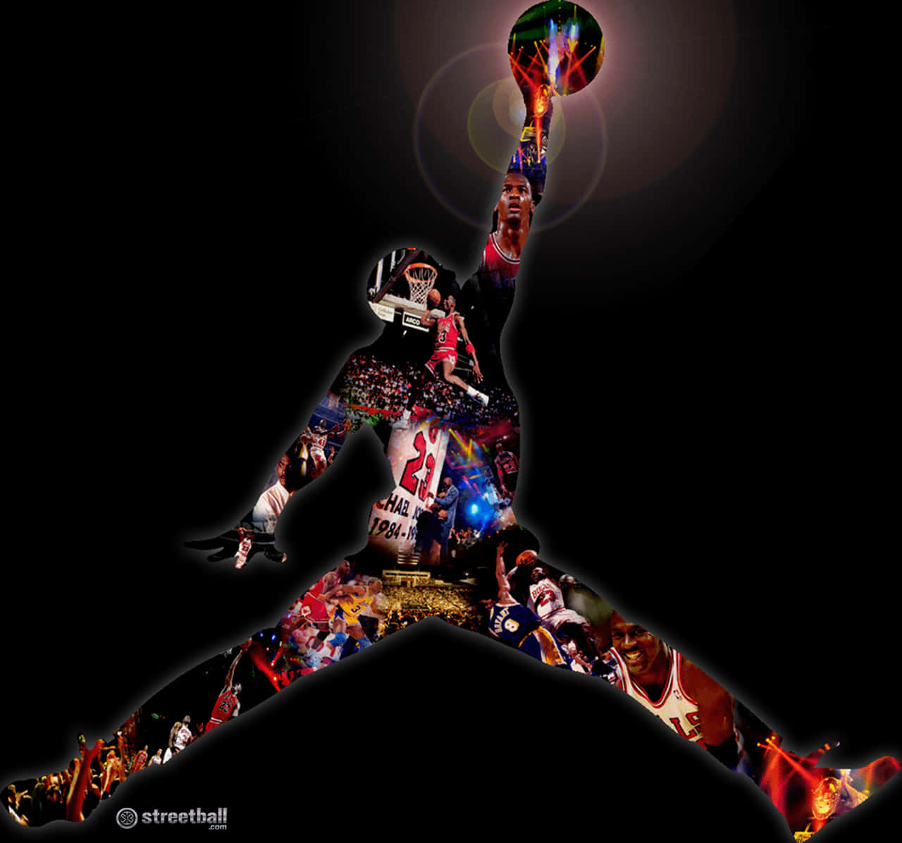 Nba: From Records To Legends Wallpaper