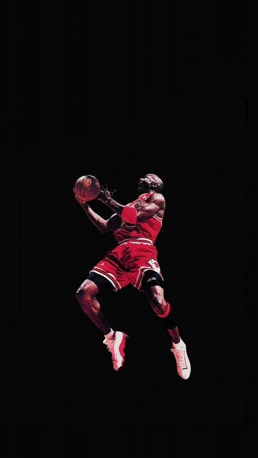 Nba Superstar Michael Jordan Sports Iphone Wallpaper