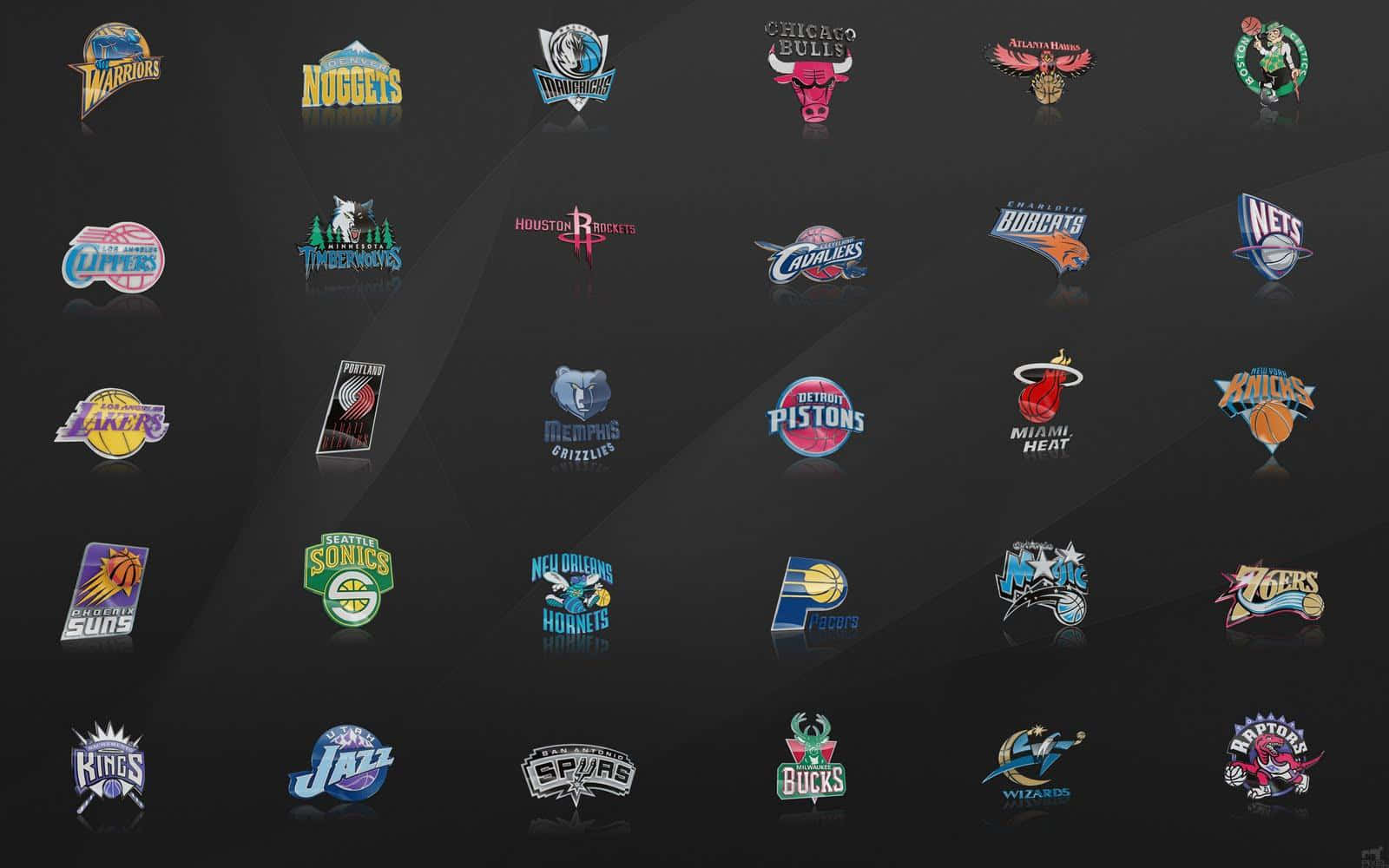 Nba Teams Logos Wallpaper