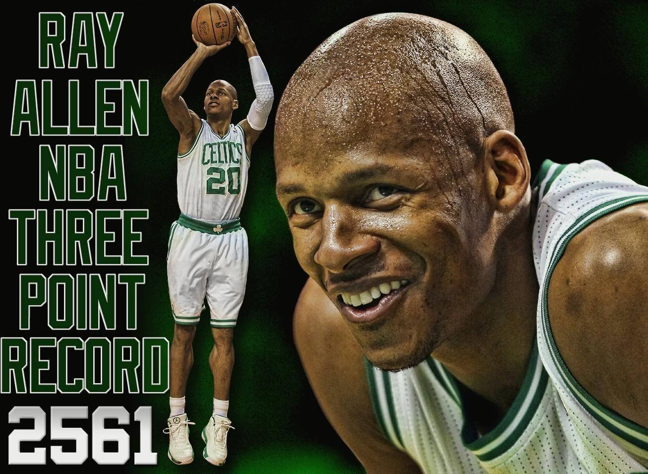 Nba Three Point Record Ray Allen Wallpaper