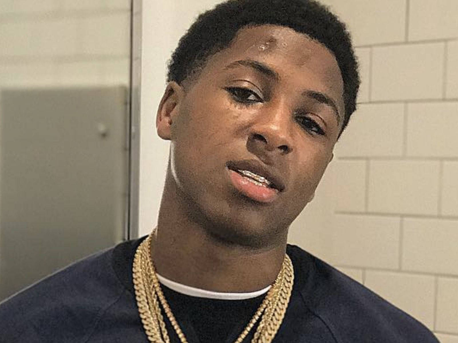 Nba Youngboy Celebrates His Release From Jail Wallpaper