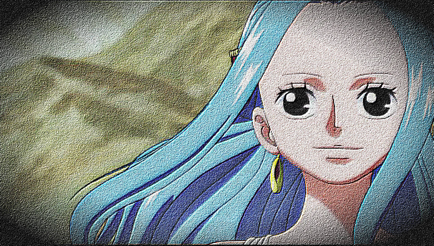 Nefertari Vivi Textured Portrait Wallpaper