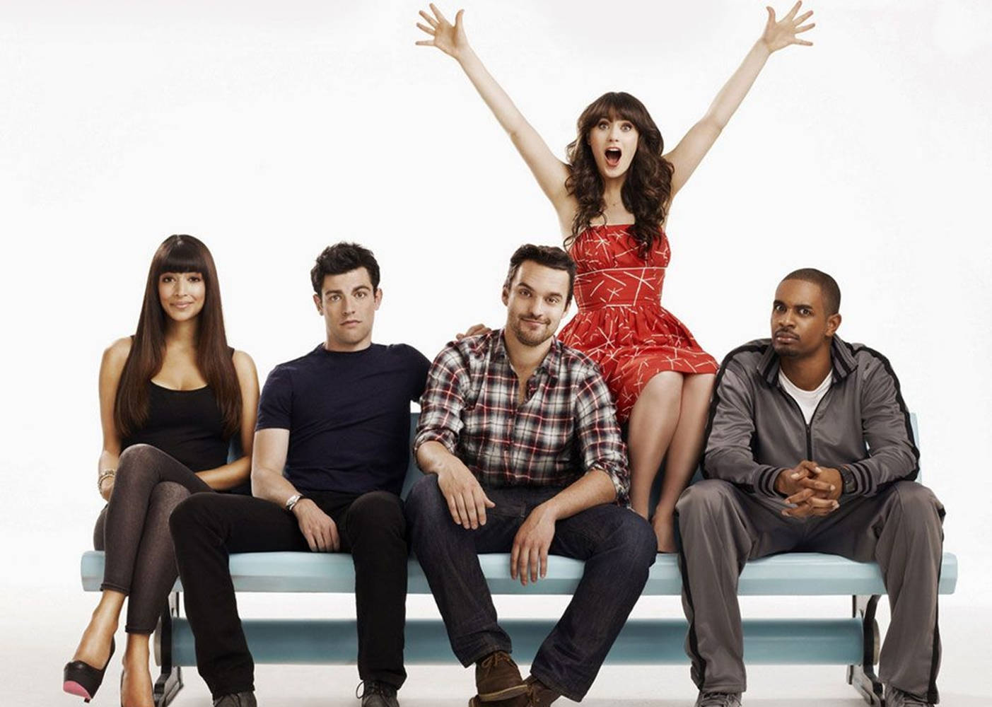 New Girl Fox Series Characters Wallpaper