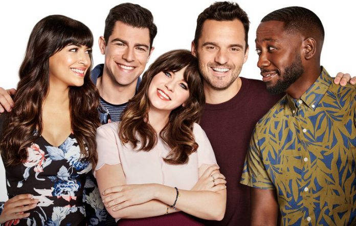 New Girl's Winston Nick Jessica Cece And Schmidt Wallpaper