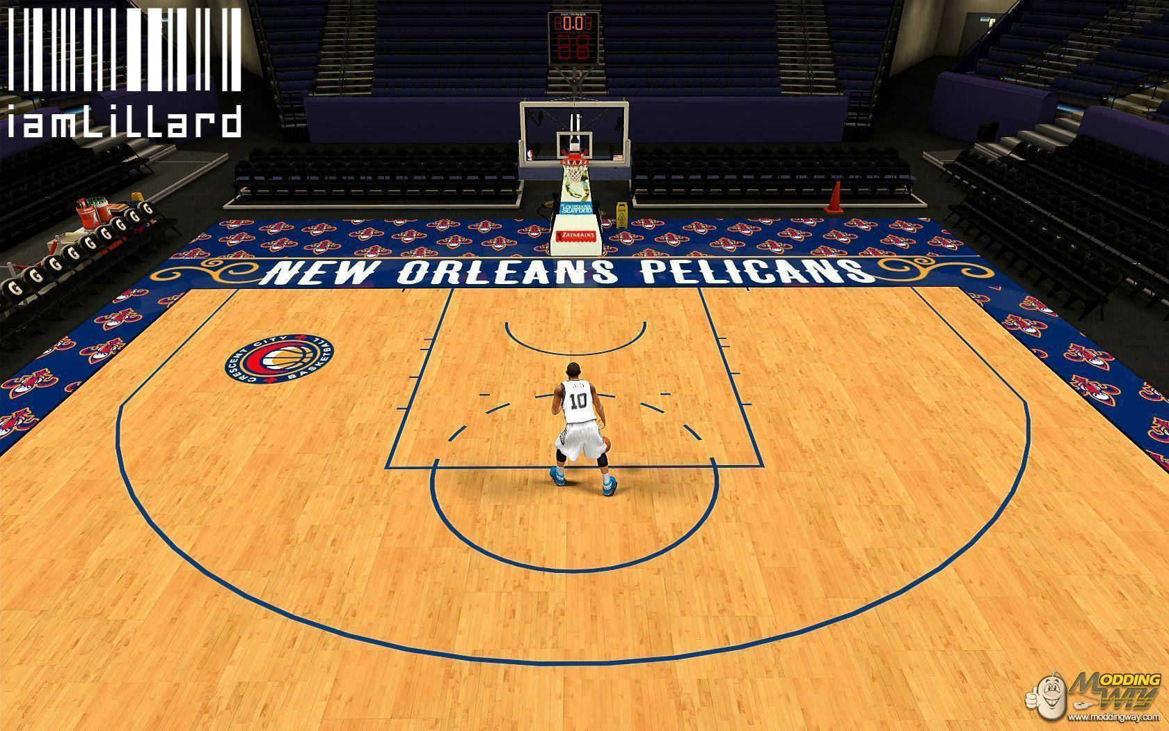 New Orleans Pelicans Home Court Wallpaper