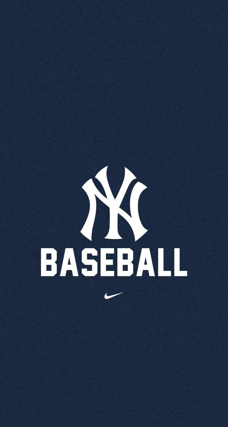 New York Yankees Ny Baseball Nike Logo Wallpaper