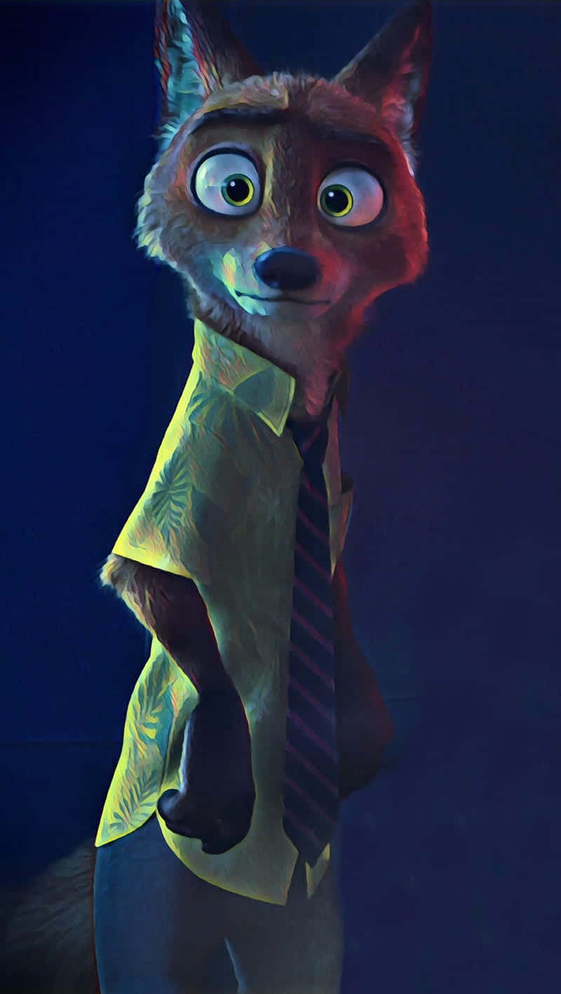 Nick Wilde Zootopia Character Portrait Wallpaper