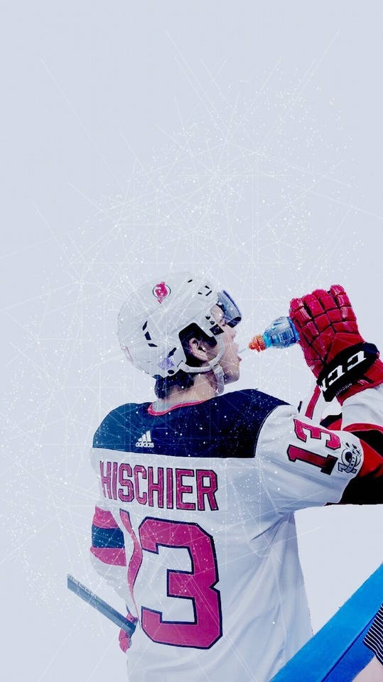 Nico Hischier Drinking Gatorade Wallpaper