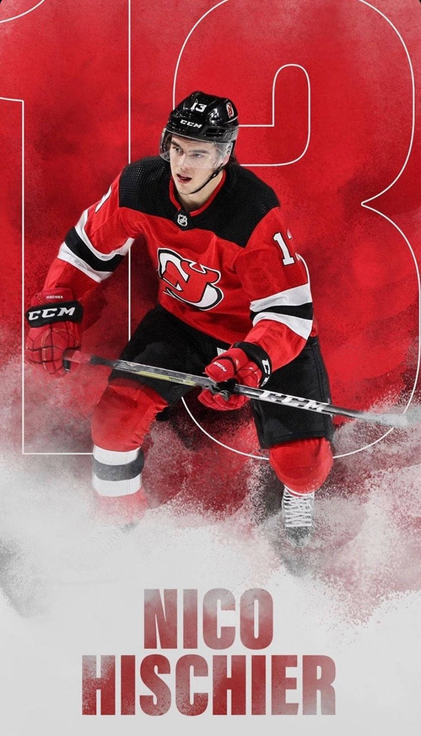 Nico Hischier Number Thirteen Wallpaper