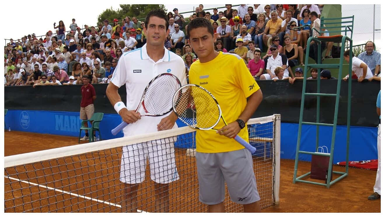 Nicolas Almagro And Guillermo Lopez Wallpaper