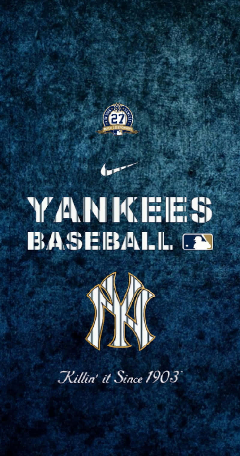 Nike Baseball New York Yankees Iphone Wallpaper