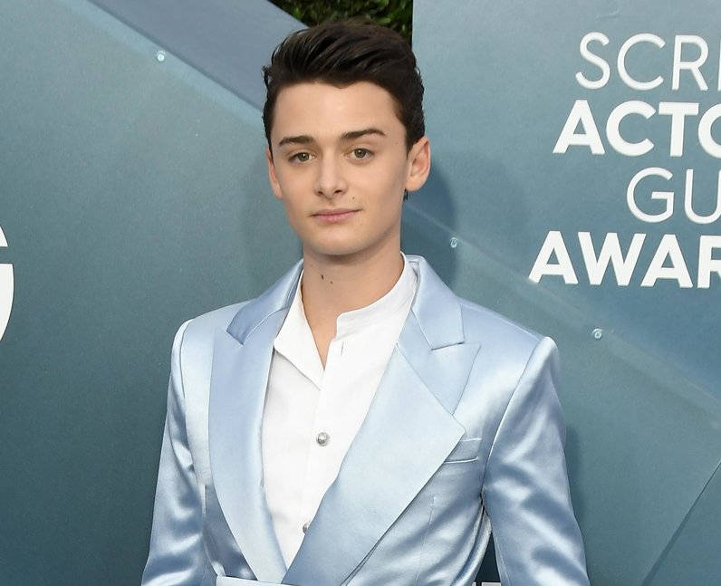 Noah Schnapp With Serious Face Wallpaper