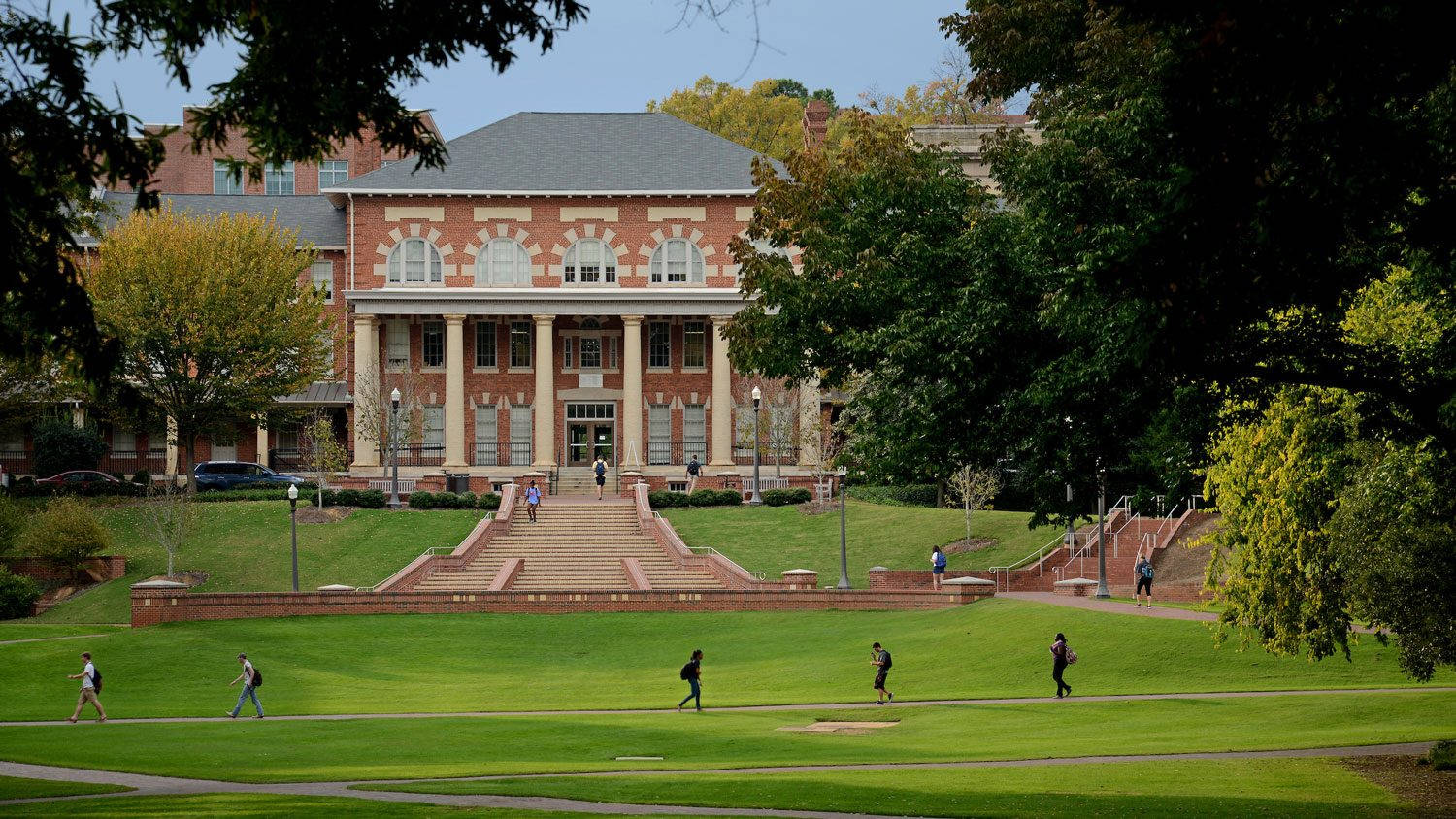 North Carolina State University 1911 Building Wallpaper