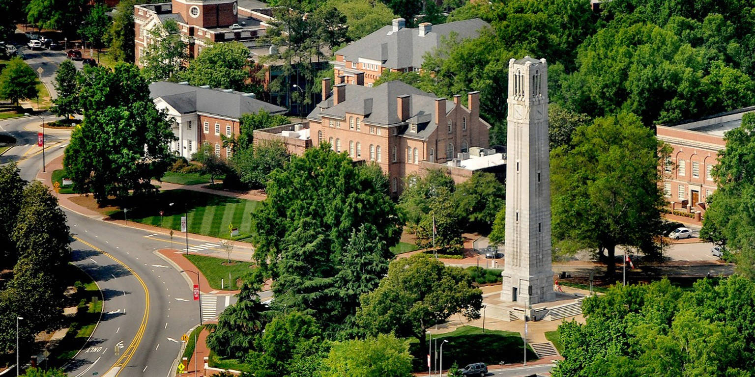 North Carolina State University Iconic Bellltower Wallpaper