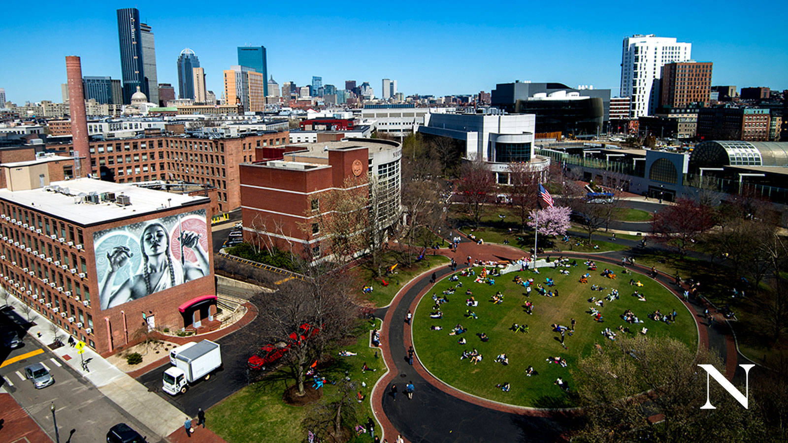 Northeastern University Rotunda Wallpaper