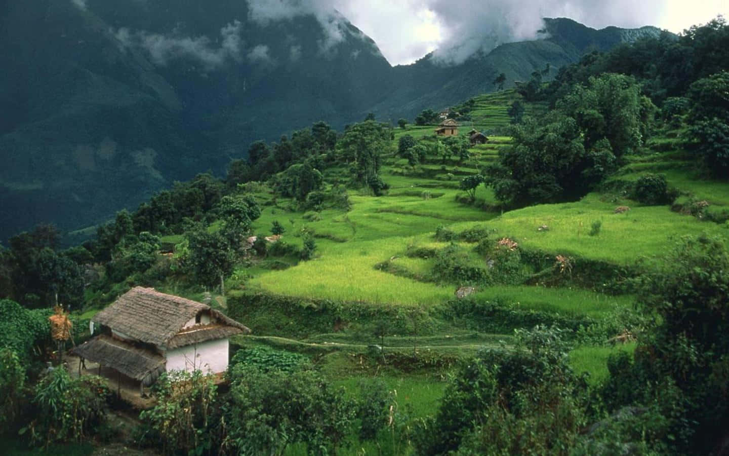 Num Village In Sankhuwasabha North-eastern Nepal Wallpaper