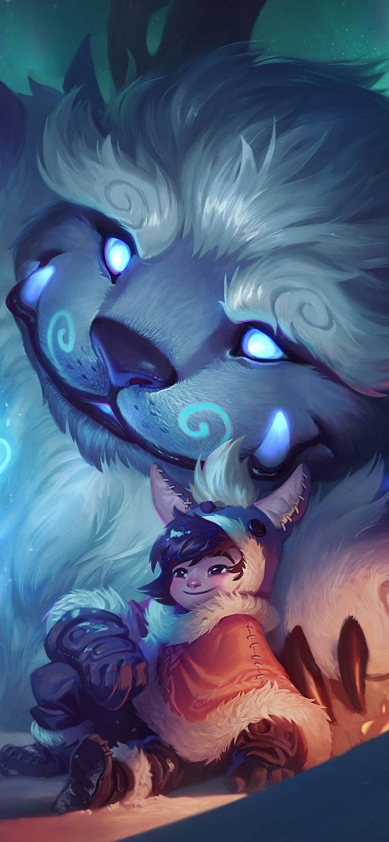 Nunu Willump League Of Legends Iphone Wallpaper