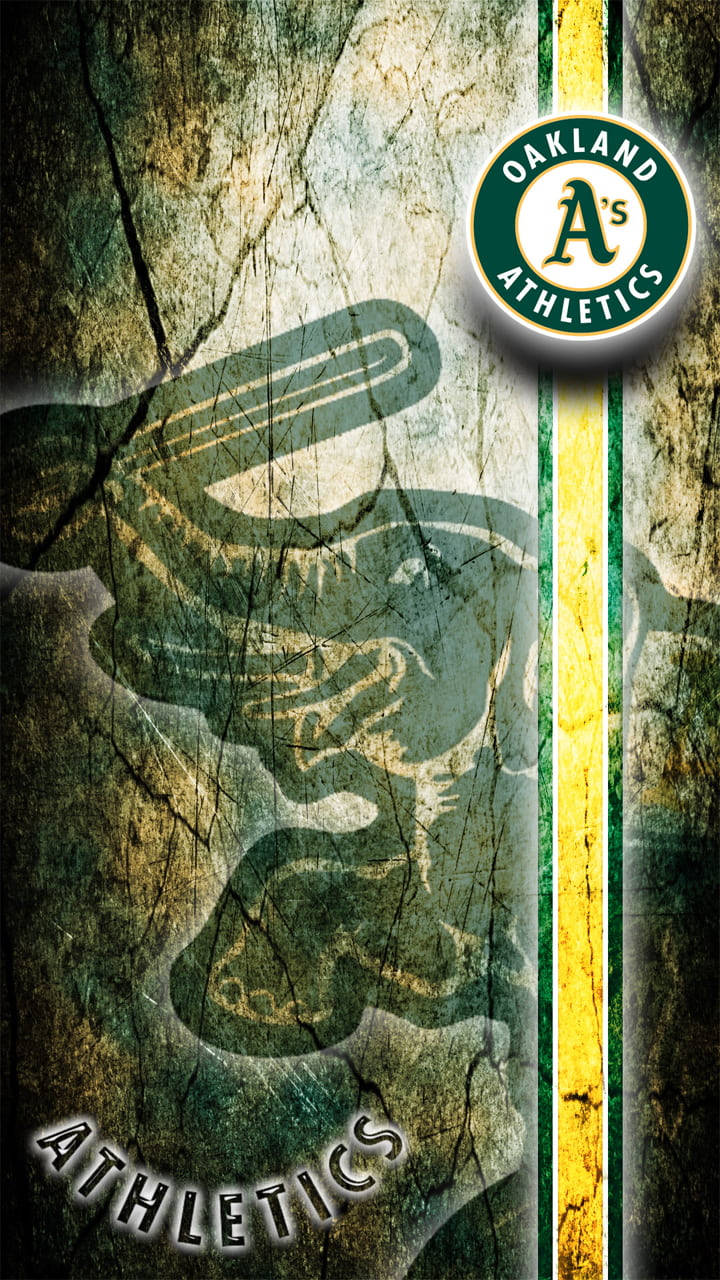 Oakland Athletics Wood Wallpaper