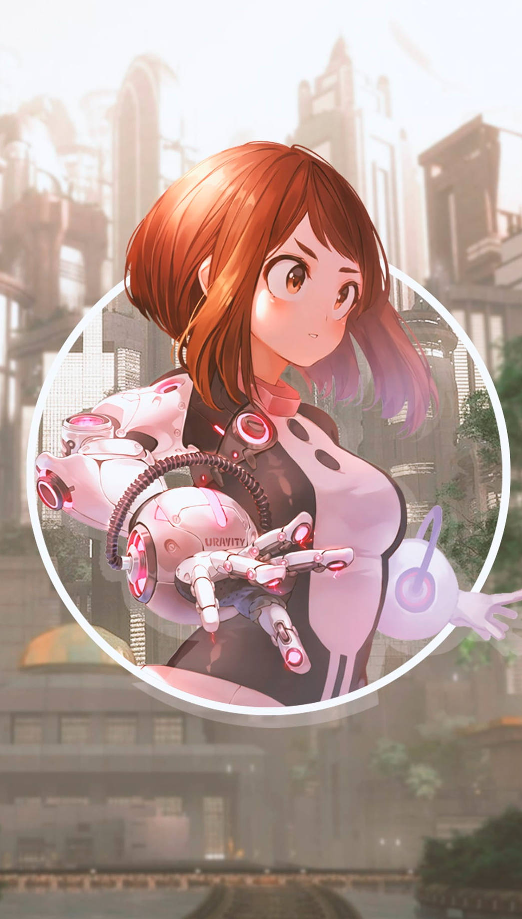 Ochaco Uraraka Uravity Profile Wallpaper